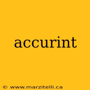 accurint