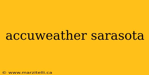 accuweather sarasota
