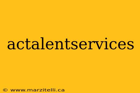 actalentservices