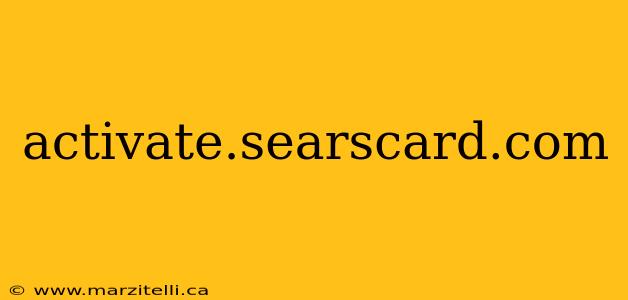 activate.searscard.com