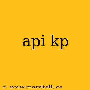 api kp