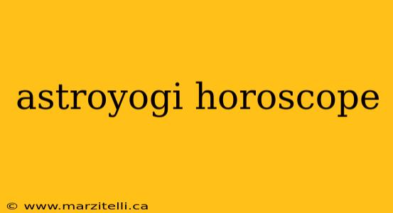 astroyogi horoscope