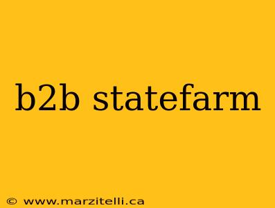 b2b statefarm
