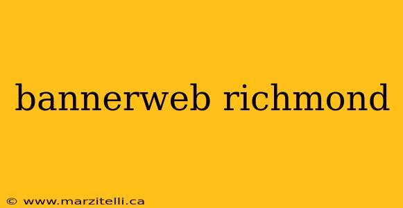 bannerweb richmond