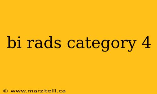 bi rads category 4