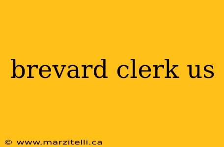 brevard clerk us
