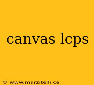 canvas lcps