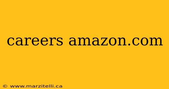 careers amazon.com