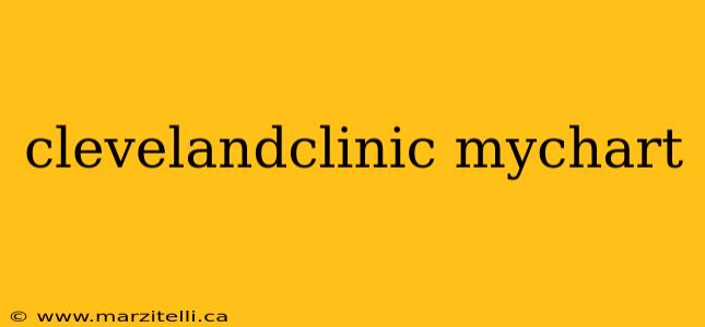 clevelandclinic mychart