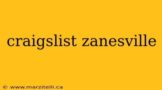 craigslist zanesville