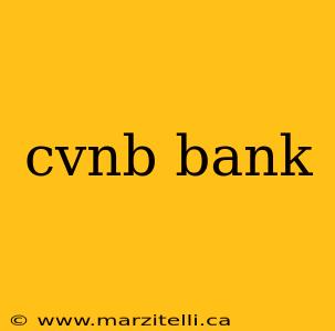 cvnb bank