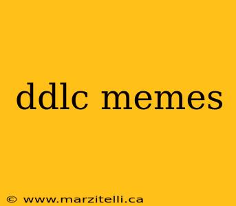 ddlc memes