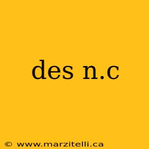 des n.c