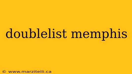 doublelist memphis