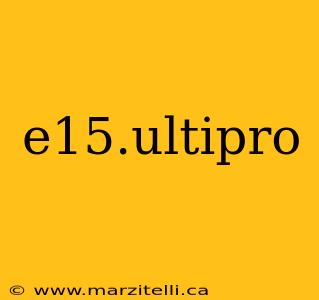 e15.ultipro