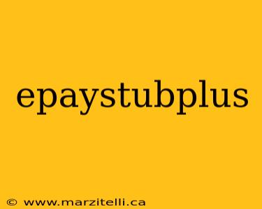 epaystubplus