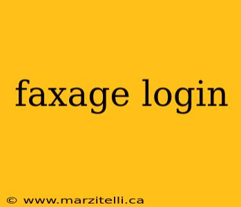 faxage login