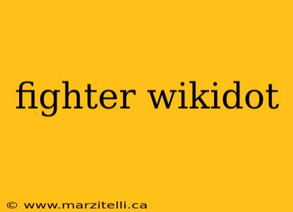 fighter wikidot