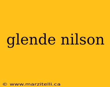 glende nilson