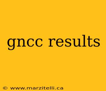 gncc results