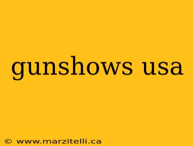 gunshows usa