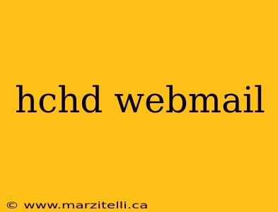 hchd webmail
