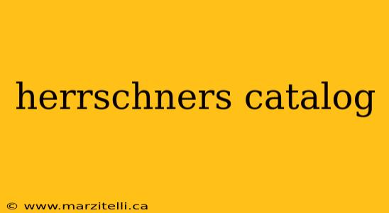 herrschners catalog