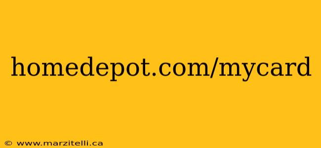homedepot.com/mycard