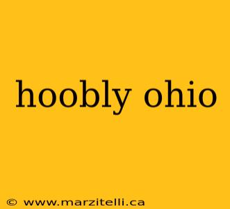 hoobly ohio