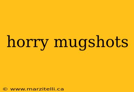 horry mugshots