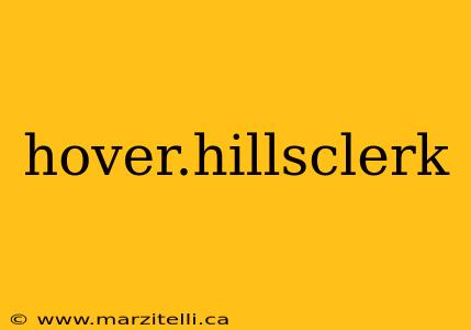 hover.hillsclerk