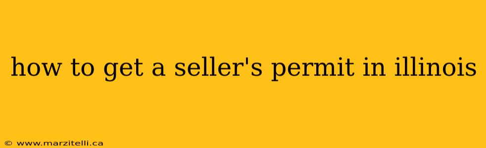 how to get a seller's permit in illinois