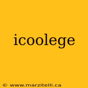 icoolege