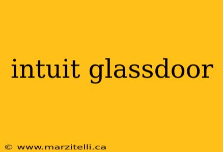 intuit glassdoor