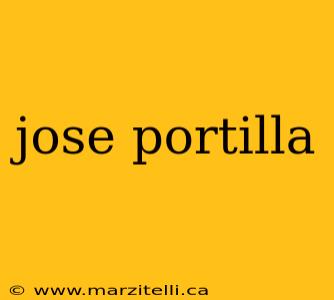 jose portilla
