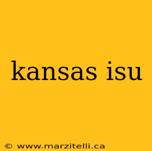 kansas isu