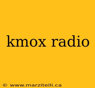 kmox radio