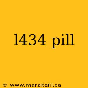 l434 pill