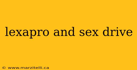 lexapro and sex drive