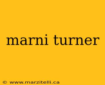 marni turner