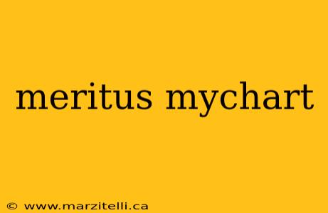 meritus mychart