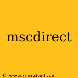 mscdirect