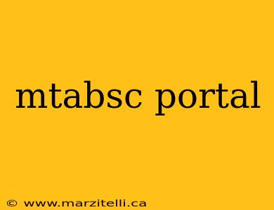 mtabsc portal