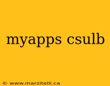myapps csulb
