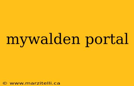 mywalden portal