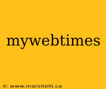 mywebtimes
