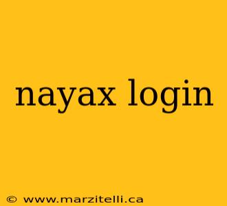 nayax login