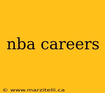 nba careers