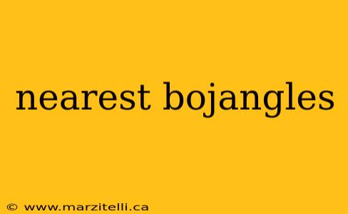 nearest bojangles
