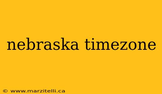nebraska timezone